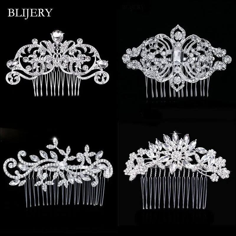 Elegant Rhinestone Comb