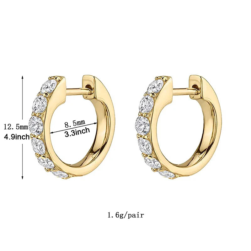 Elegant Gold Hoop Earrings