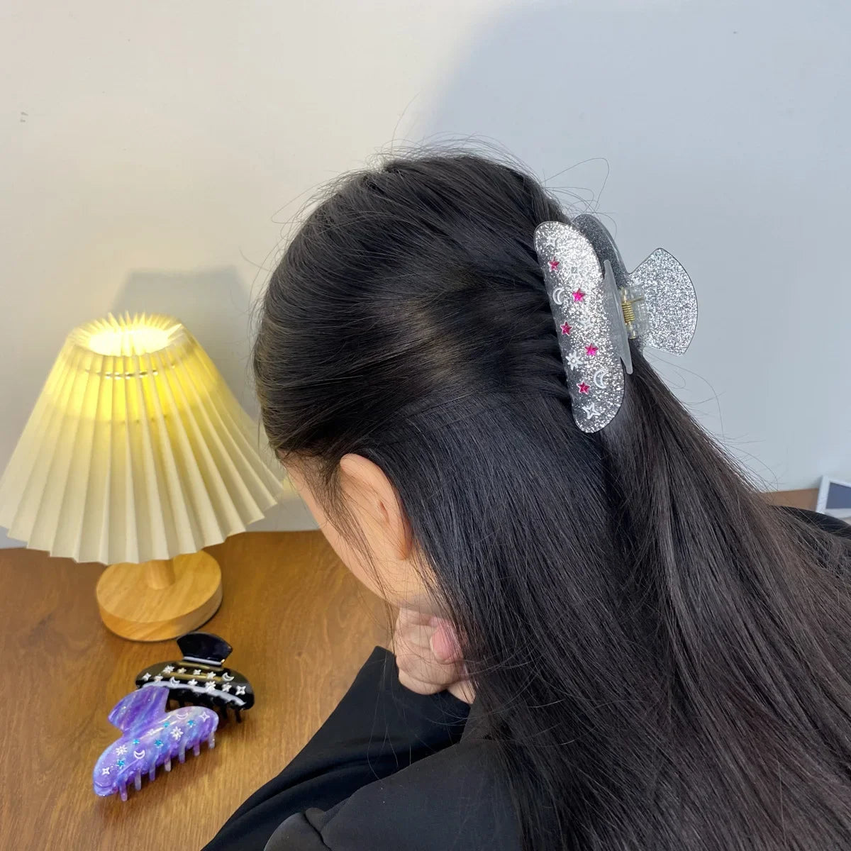 Star & Moon Hair Clip
