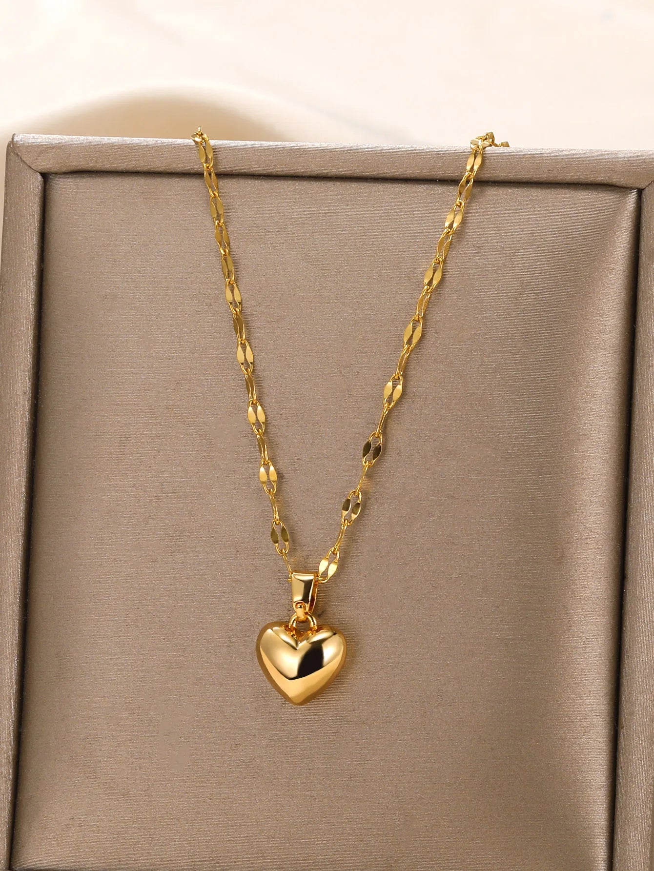 Heartfelt Love: Nebula Heart Necklace with Angel Wings