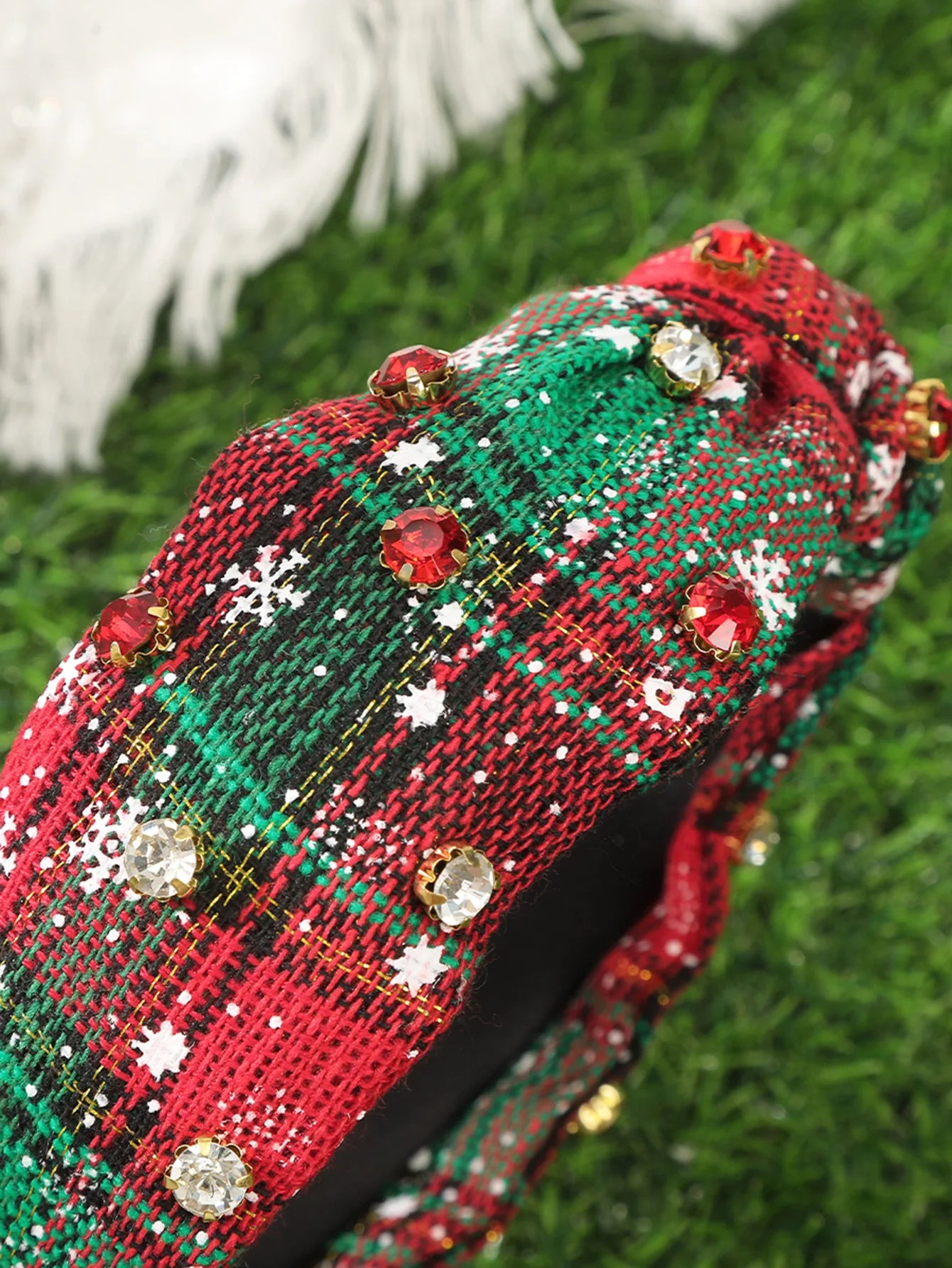 A Festive Fawn A Sparkling Headband for the Holidays
