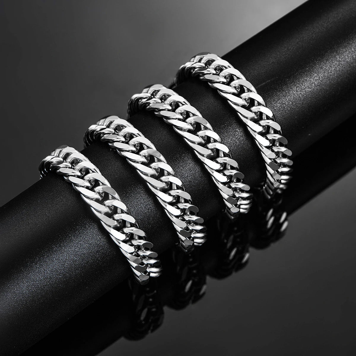 Bold and Timeless: Stainless Steel Cuban Link Chain
