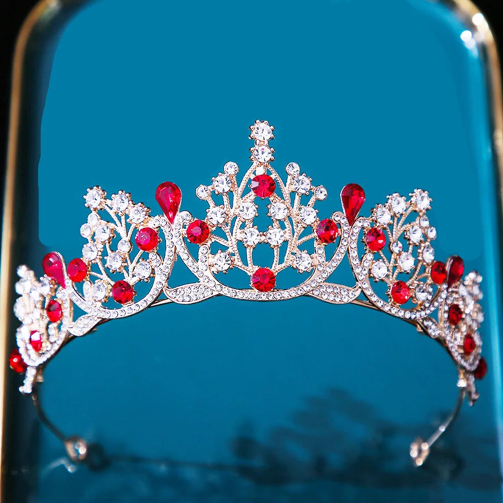 A Royal Affair Elegant Crystal Tiara for Princesses
