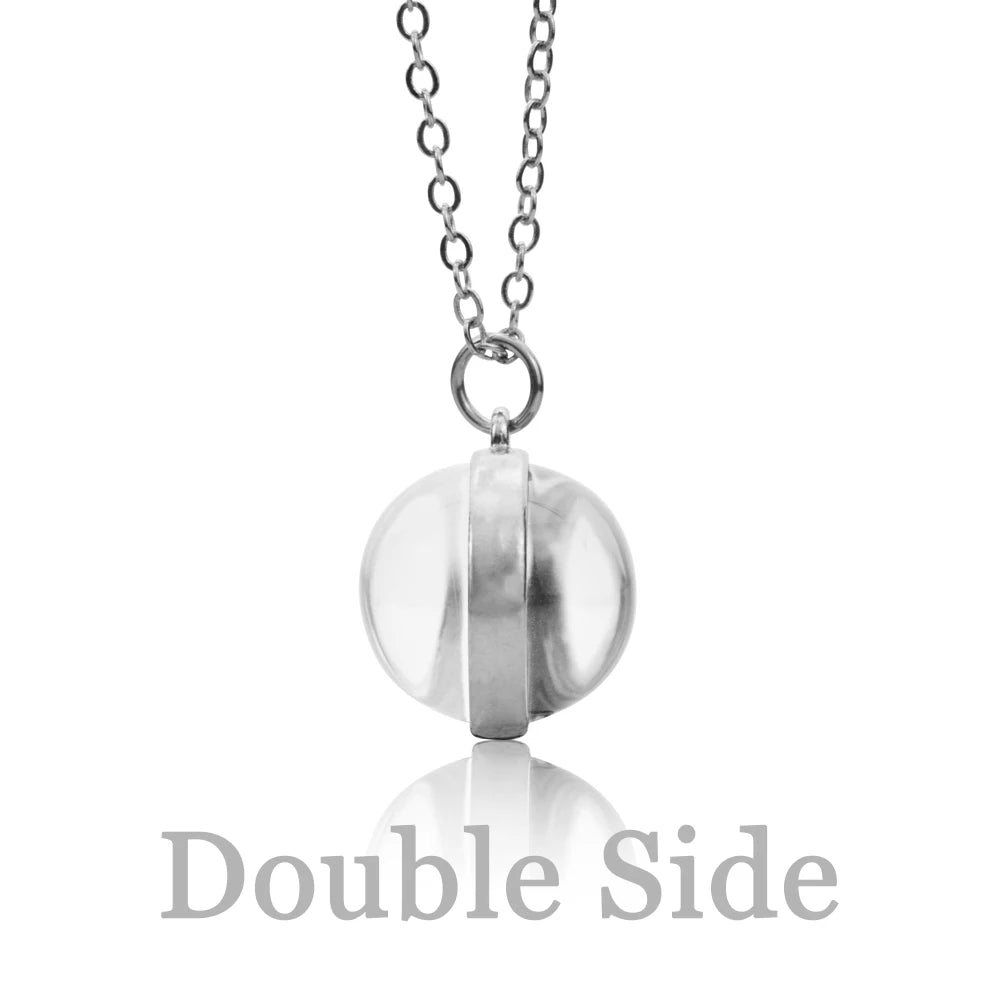 Cosmic Glass Pendant: Universe-Inspired Necklace