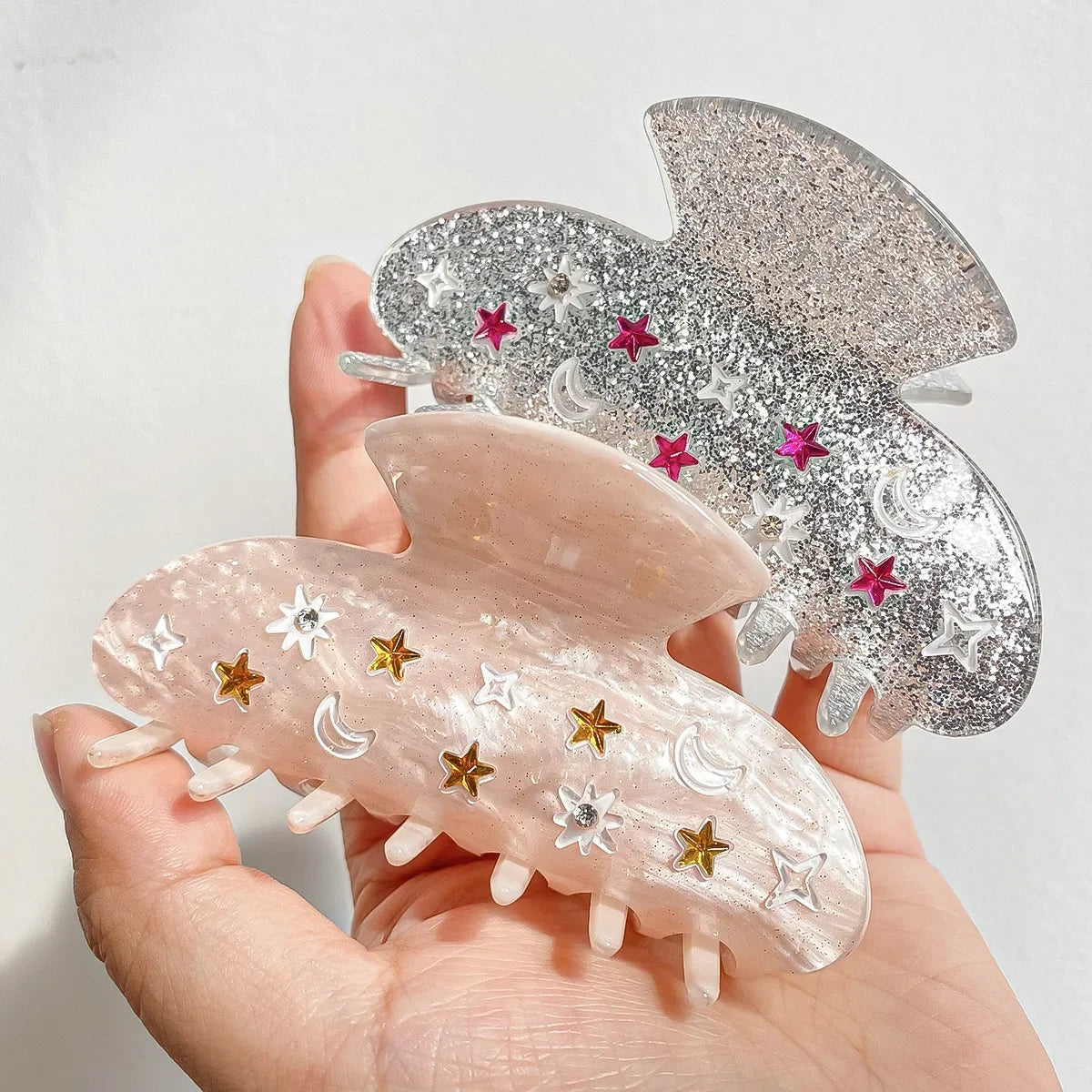 Star & Moon Hair Clip