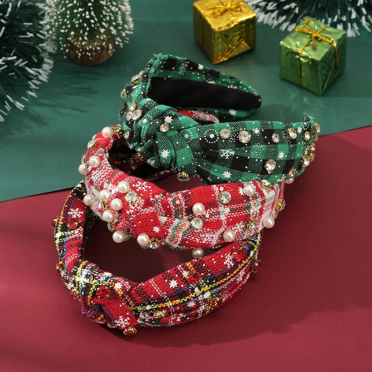 A Festive Fawn A Sparkling Headband for the Holidays